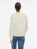 Sweaters - Vireflect New Emb L/S Sweat Top van Vila