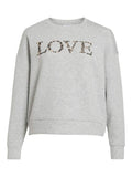 Sweatshirts - Visiffi Love L/S Sweat van Vila