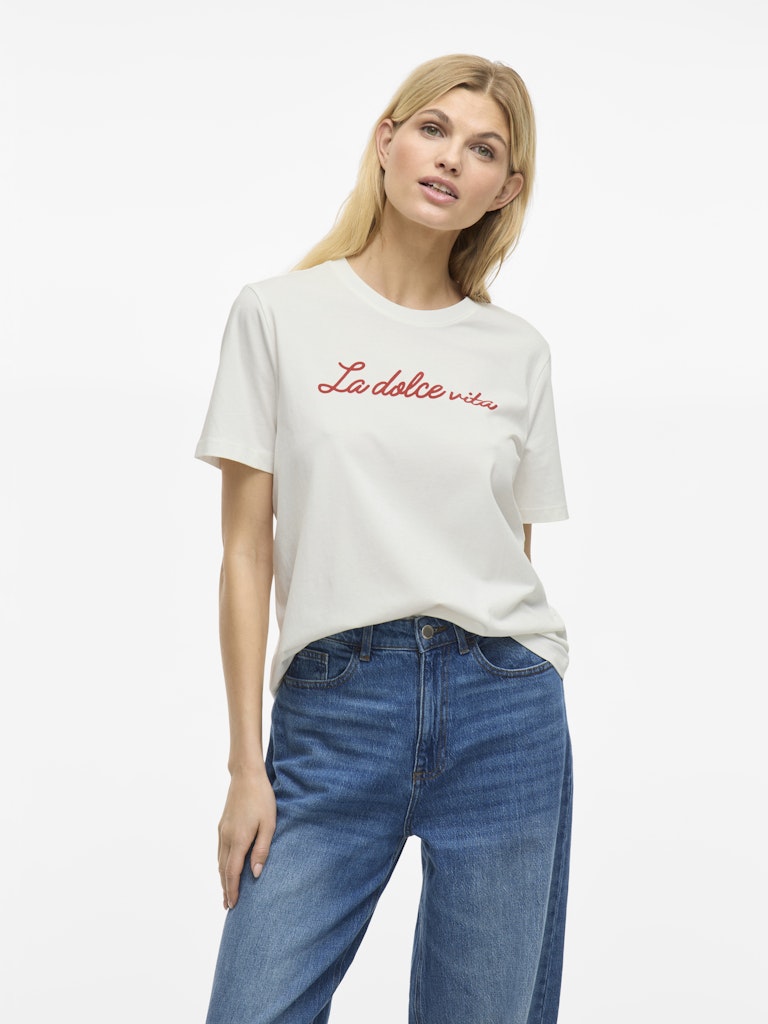 Tops - Visybil O-Neck S/S T-Shirt van Vila