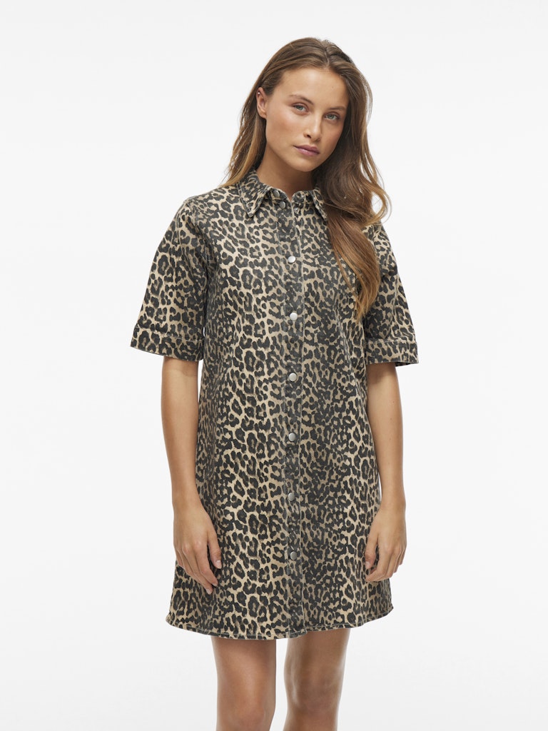 Birch W. LEO PRINT Jurken - Vichia 2/4 Dress van Vila