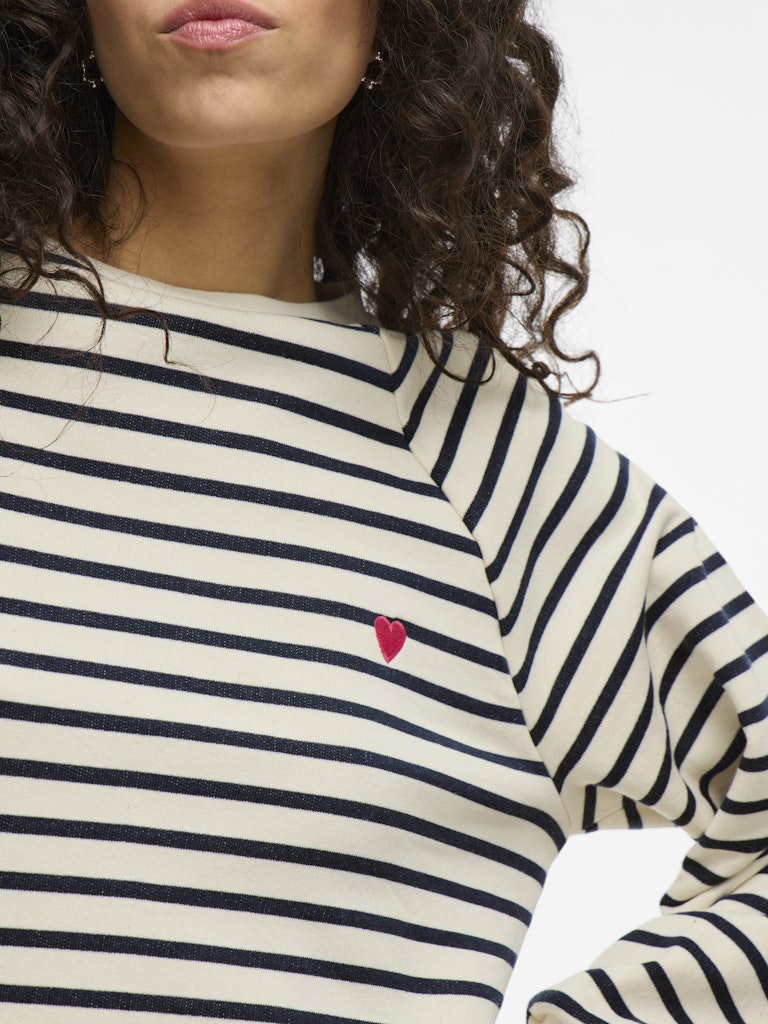 Sweaters - Viheather L/S Striped Sweat van Vila