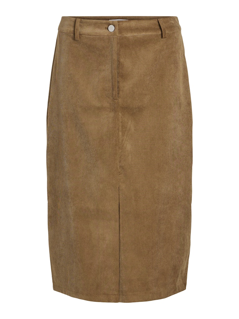 Vicourdie Hw Midi Skirt