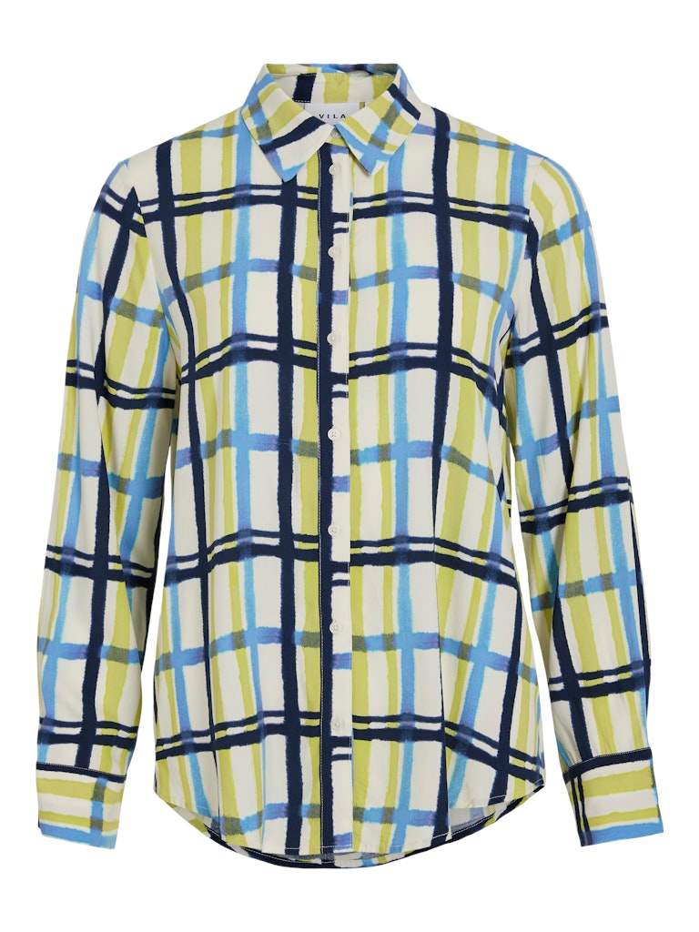 Birch MULTI Shirts - Vimucile Ls Shirt van Vila