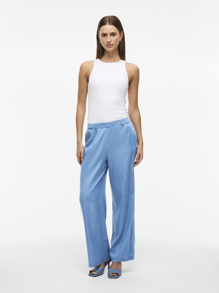 Broeken - Vibista Hw Wide Pants Noos van Vila