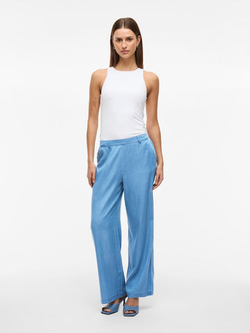 Broeken - Vibista Hw Wide Pants Noos van Vila