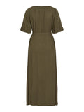Jurken - Vipaliva O-Neck 2/4 Ankle Dress van Vila