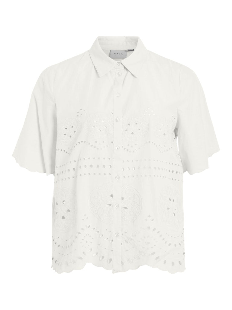Snow White Shirts - Vimette 2/4 Shirt van Vila
