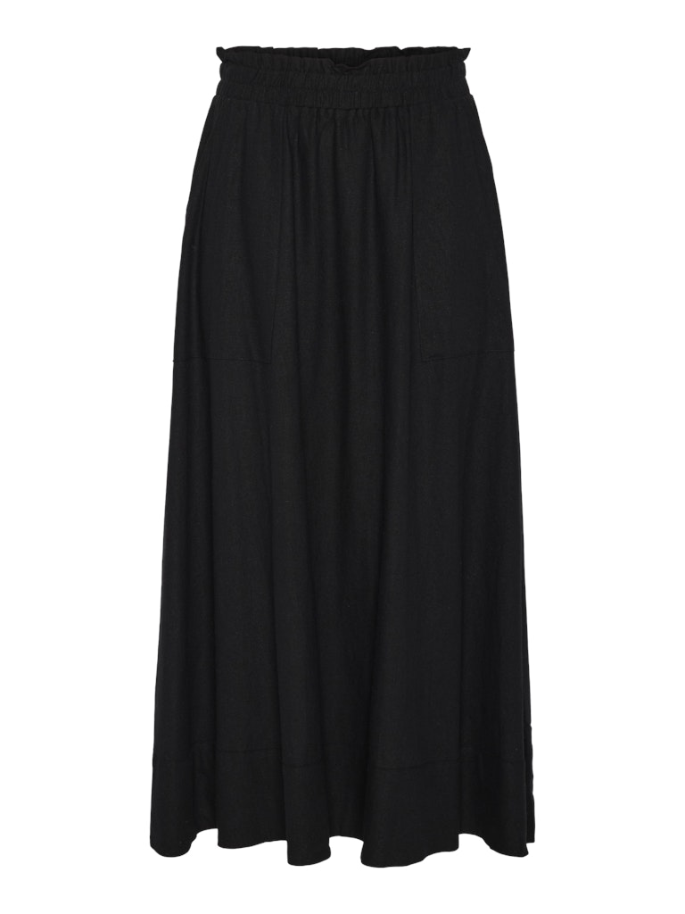 Black Rokken - Yasflaxy Hw Ankle Skirt Noos - SS25 van Y.A.S