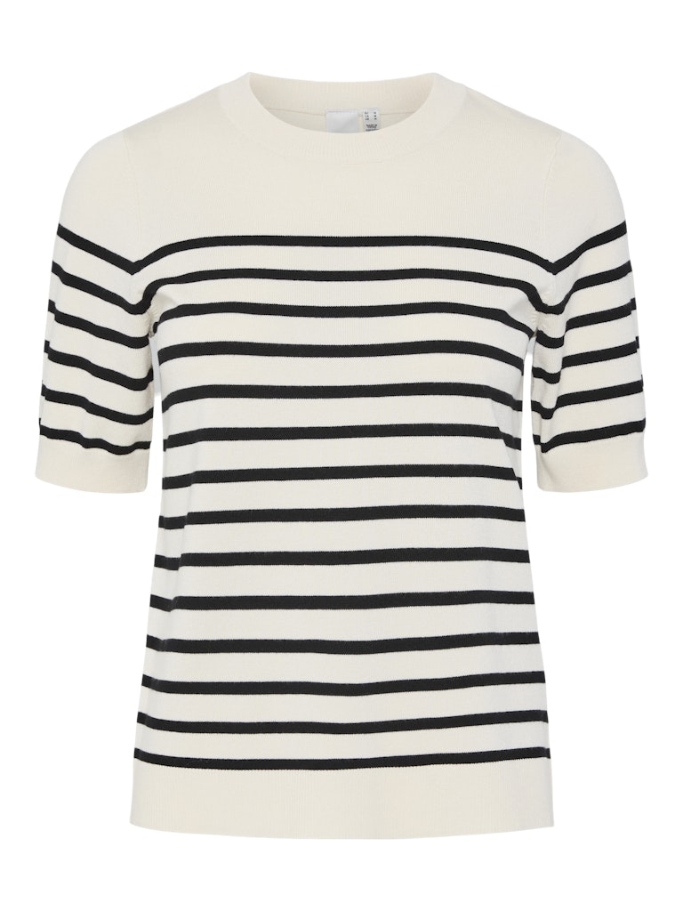 Birch Black stripes Pulls - Yaslena Ss Knit Pullover Noos - SS25 van Y.A.S