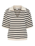 Birch Black stripes Pulls - Yasfonny 2/4 Knit Pullover Noos - SS25 van Y.A.S