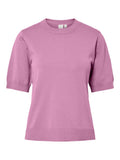 Moonlite mauve Pulls - Yaslena Ss Knit Pullover Noos van Y.A.S