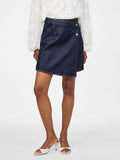 Dark Blue Denim Rokken - Yaslisana Hmw Short Denim Skirt van Y.A.S