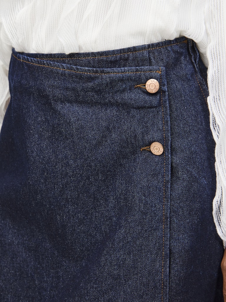 Rokken - Yaslisana Hmw Short Denim Skirt van Y.A.S