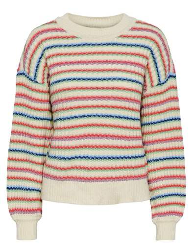 Birch LILAS ICEBERG GREEN CLEAR SKY Pulls - Yasboogie Ls Knit Pullover van Y.A.S