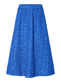 Dazzling Blue Rokken - Yasdazly Hw Long Skirt van Y.A.S