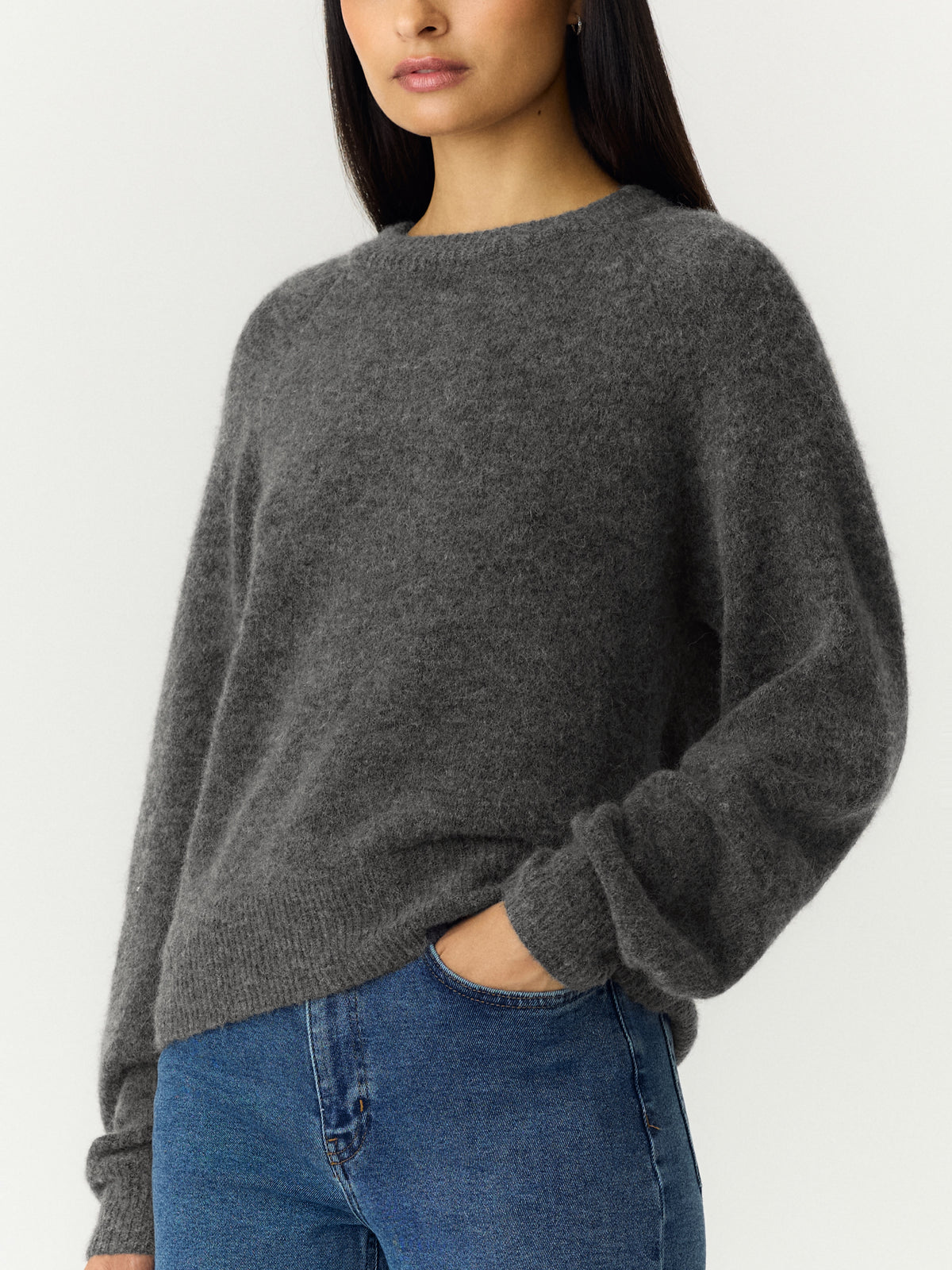 Yasjohi Ls Wool Blend Pullover Noos