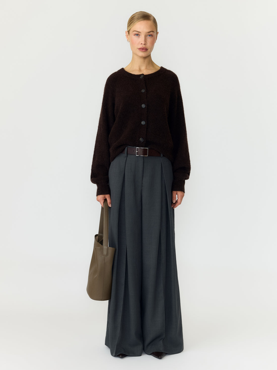 Yasjohi Ls Wool Blend Cardigan Noos