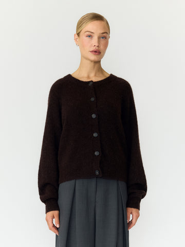 Yasjohi Ls Wool Blend Cardigan Noos