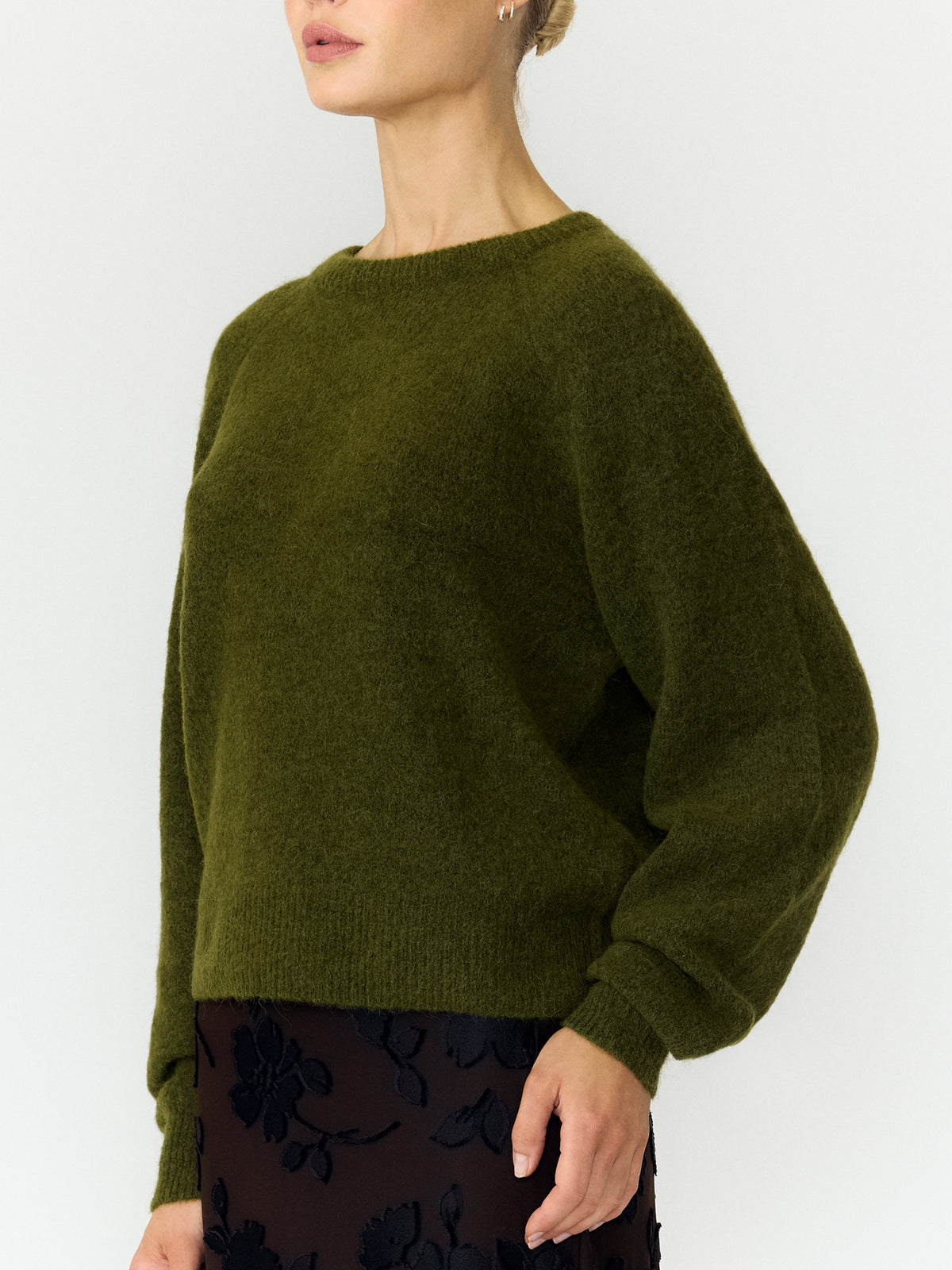 Yasjohi Ls Wool Blend Pullover Noos