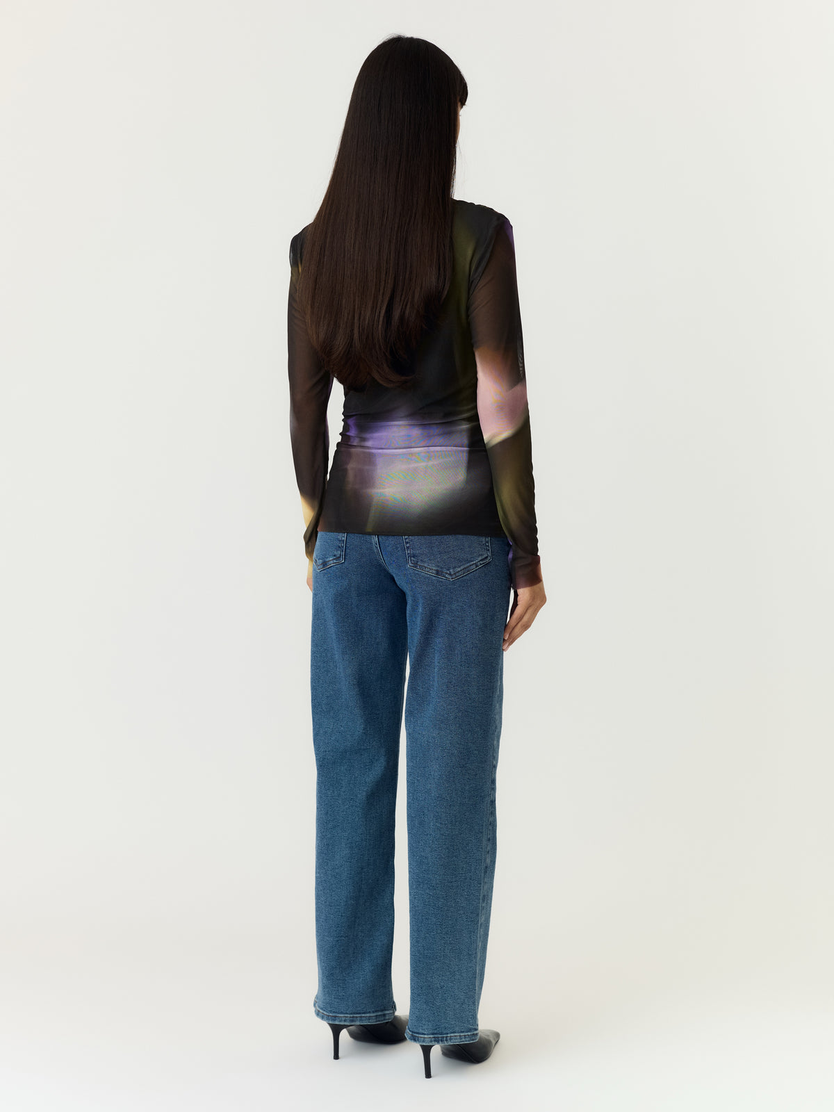 Yasshama Ls Mesh Top
