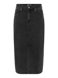 Rokken Yasdolma Hw Midi Denim Skirt Grey - D2D van Y.A.S