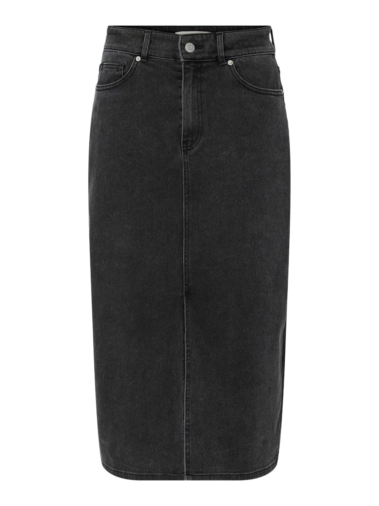 Rokken Yasdolma Hw Midi Denim Skirt Grey - D2D van Y.A.S