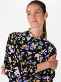 Black Lera print Shirts - Yaslera Ls Shirt van Y.A.S