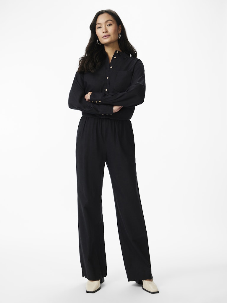 Broeken - Yasflaxy Hw Linen Pant Noos van Y.A.S