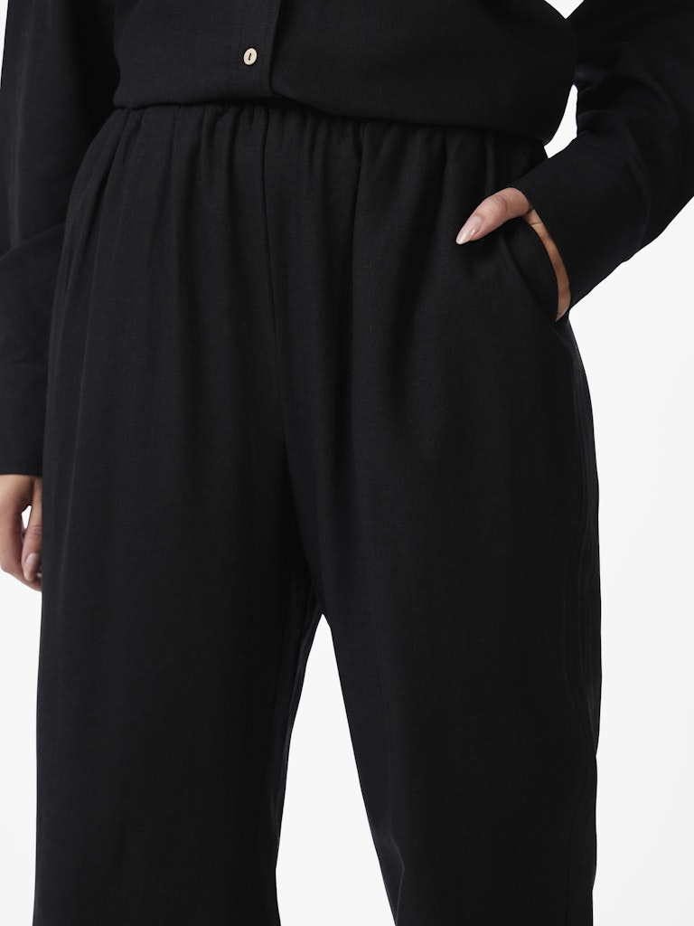 Broeken - Yasflaxy Hw Linen Pant Noos van Y.A.S