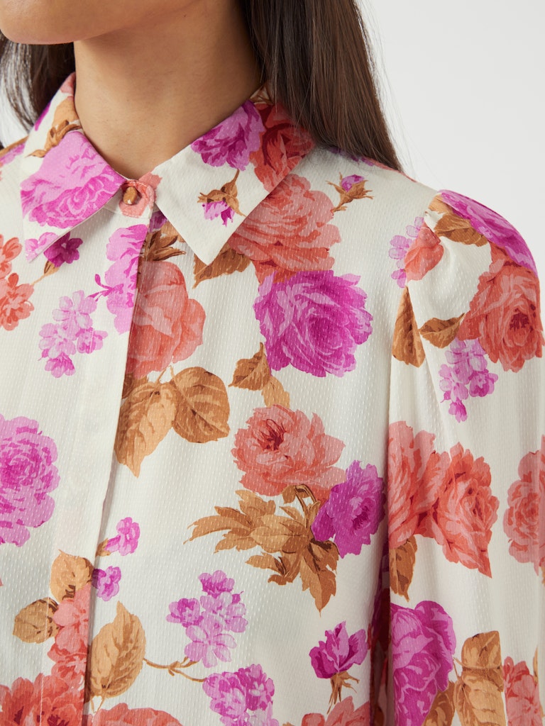 Star white Shirts - Yasasina Ls Shirt Noos - AW25 van Y.A.S