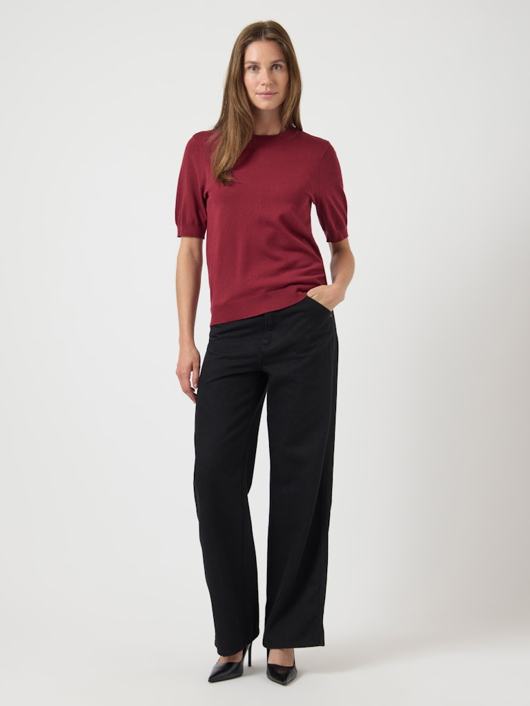 Yaslena Ss Knit Pullover Noos - AW25