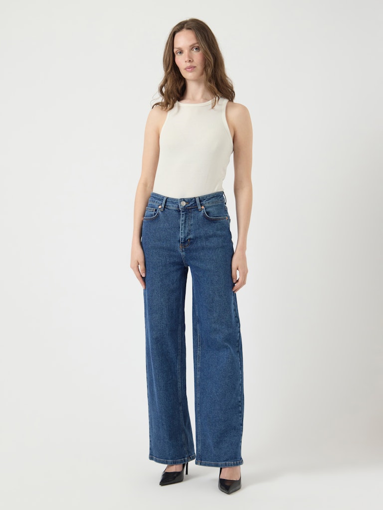 Jeans - Yasrosie Hw Straight Jeans 002 Noos van Y.A.S
