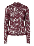 Tops - Yaslacey Ls Lace Top Noos VOOR IN MEISJES- doos per ongeluk in 2M van Y.A.S