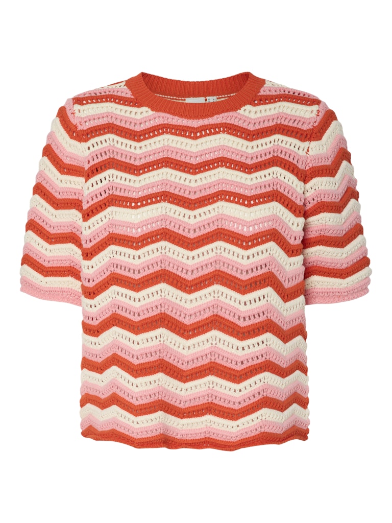 Birch DIANTHUS + CHERRY TOMATO Pulls - Yastrio Ss Knit Pullover van Y.A.S