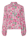 Icy Pink Pink Alira Print Shirts - Yasalira Ls Shirt van Y.A.S