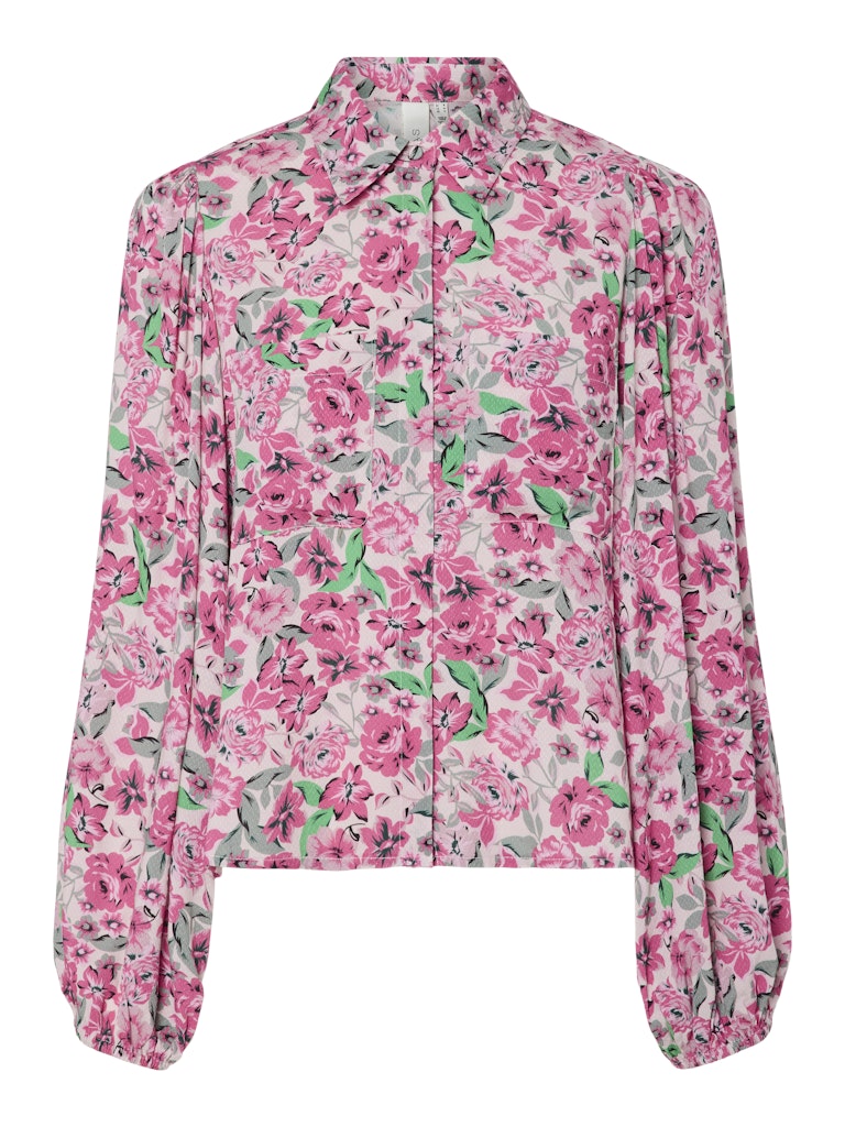 Icy Pink Pink Alira Print Shirts - Yasalira Ls Shirt van Y.A.S