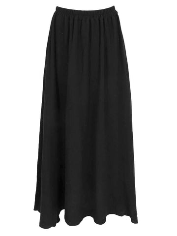 zwart One Size Rokken - Maxi tetra Skirt uni (set) van Azzurro