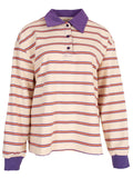 Purple orange One Size Sweaters - A9955 Polo van Azzurro