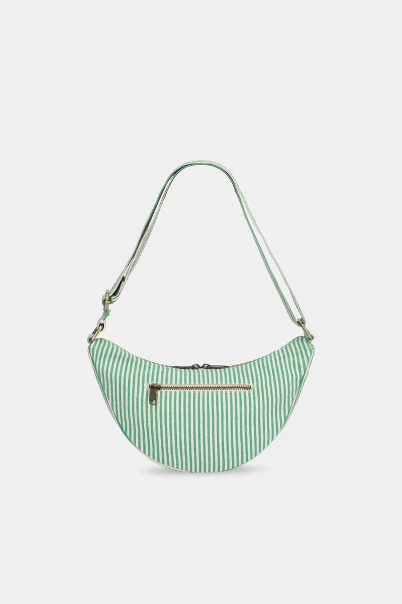 Andrea Bumbag Thin green stripes van Hindbag – Handtassen voor dames | Meisjes Brugge