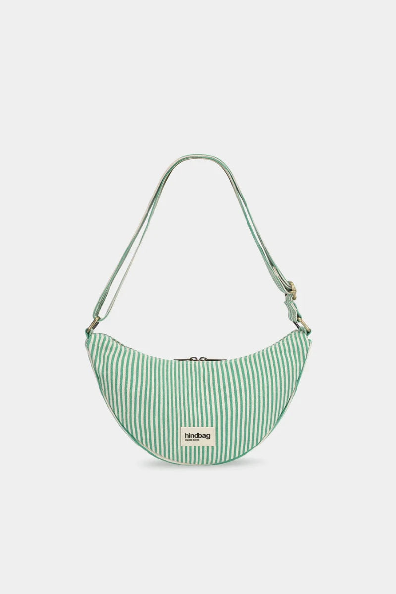 Andrea Bumbag Thin green stripes van Hindbag – Handtassen voor dames | Meisjes Brugge