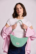 Andrea Bumbag Thin green stripes – Handtassen voor dames in kleur | Meisjes