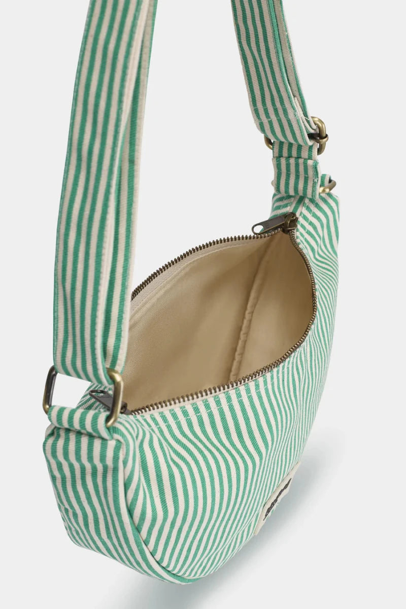 Andrea Bumbag Thin green stripes van Hindbag – Handtassen voor dames | Meisjes Brugge