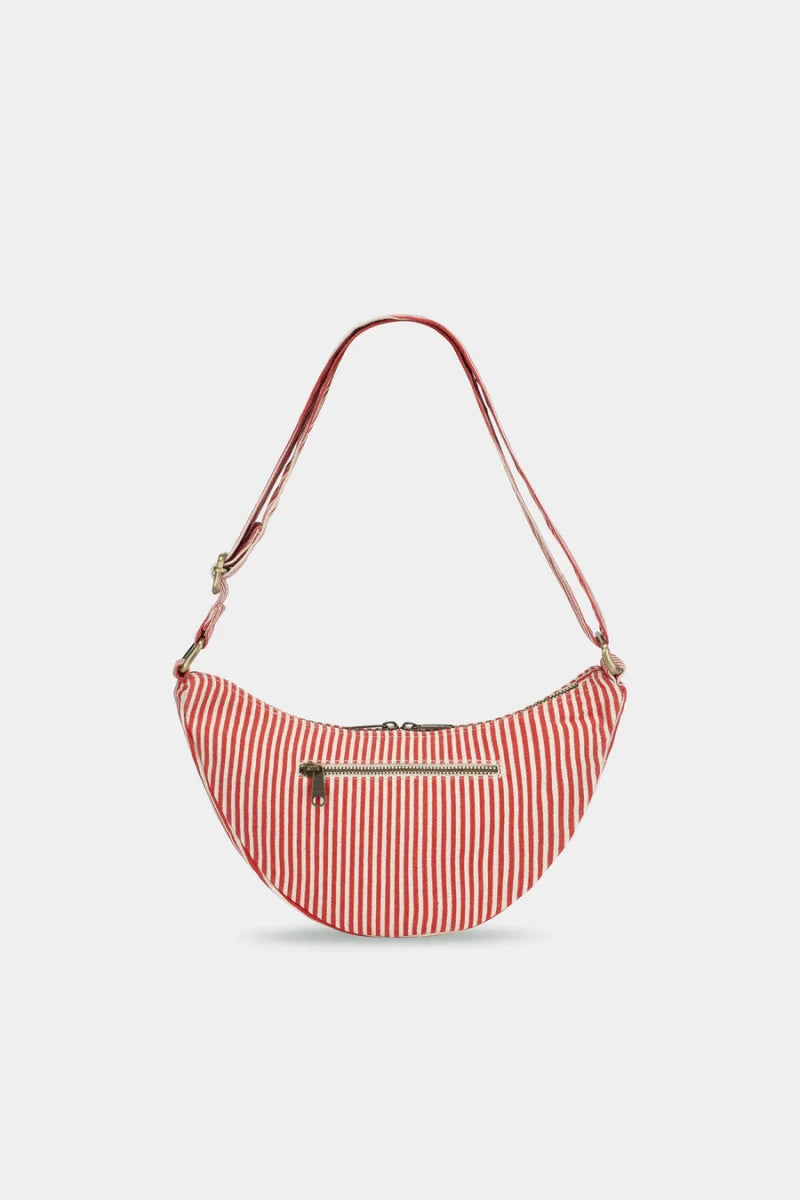 Andrea Bumbag Thin red stripes – Handtassen voor dames in kleur | Meisjes