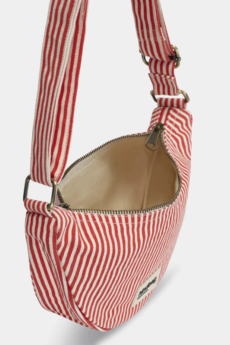 Andrea Bumbag Thin red stripes – Handtassen voor dames in kleur | Meisjes