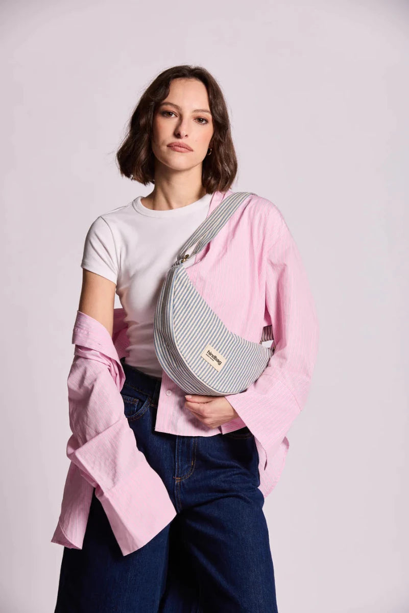 Andrea Thin Blue Stripes van Hindbag – Handtassen voor dames | Meisjes Brugge