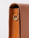 AUDREY MINI bag Classic Cognac with 2 straps van O My Bag – Handtassen voor dames | Meisjes Brugge