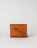 AUDREY MINI bag Classic Cognac with 2 straps van O My Bag – Handtassen voor dames | Meisjes Brugge