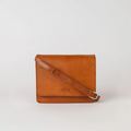 Handtassen - AUDREY MINI bag Classic Cognac with 2 straps van O My Bag