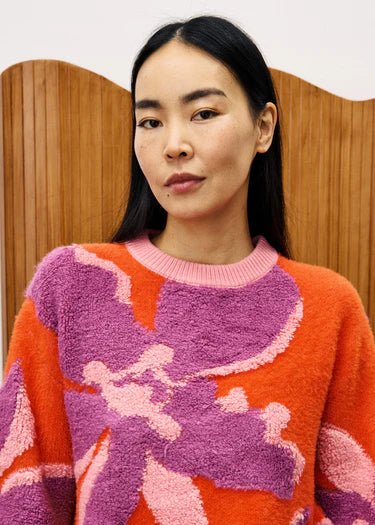 ORANGE Pulls - AYME Orange Sweater van FRNCH