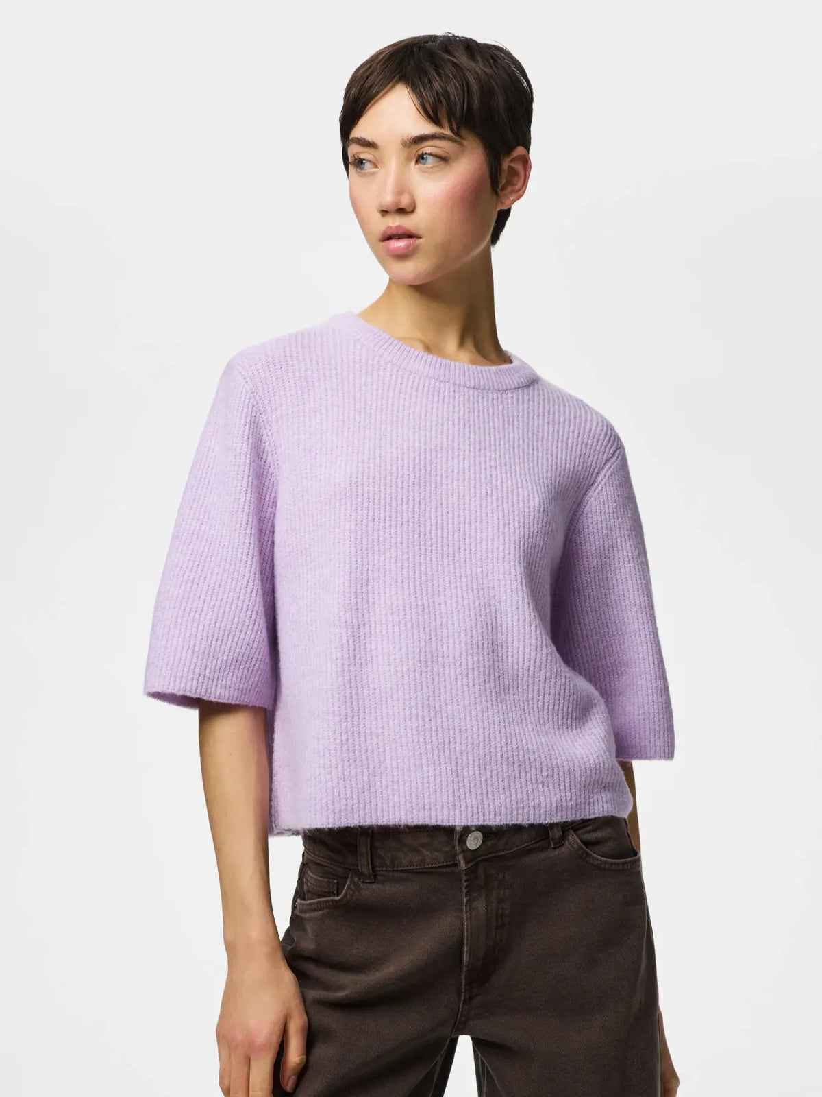 30% Pcsilly Ss O-Neck Knit Noos - SS26